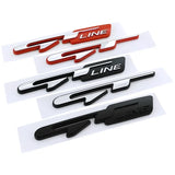 Hyundai GT Line Logo ABS Car Rear Sticker Trunk Emblem Badge Decal