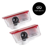 2PCS Car Door Welcome Laser Shadow Lamp Projector LED Light for Infiniti Q30 QX30 2016-2019