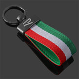 Volkswagen VW R Nylon Webbing Car Keychain Pendant Key Chain Holder
