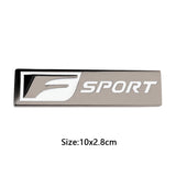 3D Metal Car F Sport Logo Emblem Badge Body Side Sticker for LEXUS