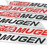 2PCS Car Rear Trunk Emblem Fender Side Badge Sticker for Mugen Logo Jazz Pilot Civic Accord City FIT CRV HRV Crosstour Odyssey