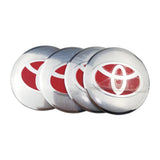 4pcs/set 56mm Toyota Car Wheel Center Hub Cap Sticker Decal