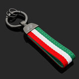 Volkswagen VW R Nylon Webbing Car Keychain Pendant Key Chain Holder