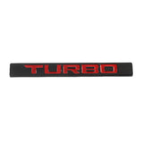 Car Sticker Trunk Body Badge TURBO Logo Decoration for Honda Accord Ciic H-RV Vezel Odyssey Jazz Amaze