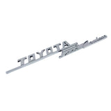 ABS Car Badge Body Side Fender Rear Tail Trunk Sticker for Toyota