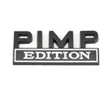 Jeep PIMP Edition Metal Car Front Grille Emblem Badge Auto Rear Sticker Decal