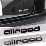 Audi Allroad Logo ABS Car Rear Sticker Emblem Badge Decal