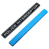 Ford Police Interceptor Acrylic Car Rear Sticker Auto Body Side Emblem Badge Decal