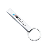 BMW M Power Metal Car Keychain Key Ring Holder Pendant