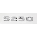 Mercedes Benz S55 S63 S200 S220 S250 S260 S300 S320 S350 ABS Car Rear Stickers Decal