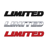 Car Body Trunk Tail Badge Sticker for Toyota LIMITED Aygo CHR Auris Rav4 Yaris Corolla Emblem Decal Exterior Accessories