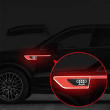 Audi Reflective Car Fender Emblem Sticker Badge Side Decals