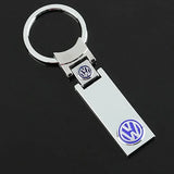 For Volkswagen VW Tiguan Touran Passat MK7 MK5 Polo Golf MK2 MK3 MK4 Beetle CC Metal Car Key Chain Keychain Holder Keyring