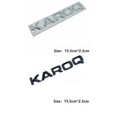 Skoda RAPID SUPERB OCTAVIA KAROQ KODIAQ KAMIQ Fabia 4x4 YETI Metal Car Rear Sticker Trunk Emblem Badge Decal