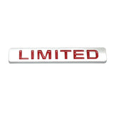 Jeep Limited Logo Metal Car Body Side Sticker Decal Trunk Emblem Badge