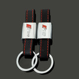 Audi RS Sline Car Logo Metal Keychain Key Rings Holder Pendant