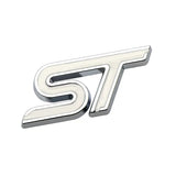 Ford ST Logo Metal Car Rear Sticker Auto Body Emblem Badge Decal