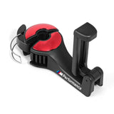 BMW M Performance Car Headrest Hooks with Phone Holder Seat Back Organizer Hanger