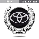 Toyota Metal Car Rear Sticker Auto Window Emblem Badge Decal