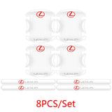 Lexus Car Door Bowl Handle Anti-collision Protective Stickers Scratches Film