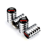 4pcs/set GMC Car Wheel Tire Air Covers Dust Proof Tire Valve Caps