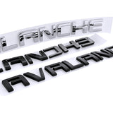 Chevrolet AVALANCHE Letter Logo ABS Car Rear Sticker Trunk Emblem Badge Decal