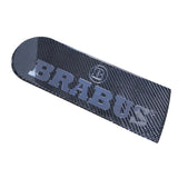 Mercedes Benz Brabus Black Carbon Fiber Car Rear Spare Tire Cover Sticker Badge