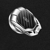 Lincoln Iron Man Metal Car Engine One-click Start Stop Button Cover
