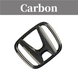 Car Front Grille Rear Trunk Emblem Badge Steering Wheel Sticker for Honda