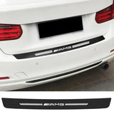 Mercedes Benz AMG Carbon Fiber Car Door Threshold Scratch Proof Sticker Decal