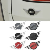 ABS Car Styling for Mini Cooper Auto Front Emblem Decal Rear Trunk Badge Sticker Accessories