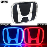 Honda Car LED Front Emblem Sticker Rear Trunk Light Badge