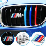 BMW M Power Metal Car Front Grille Emblem Rear Sticker