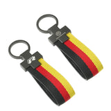 Volkswagen VW R Nylon Webbing Car Keychain Pendant Key Chain Holder