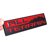 Chevrolet ALL TERRAIN Logo Metal Car Rear Sticker Trunk Emblem Badge Decal