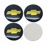 4pcs/set 60mm/65mm Chevrolet Corvette Z71 Car Wheel Center Hub Sticker Decal