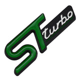 Ford ST Turbo Metal Car Side Sticker Trunk Emblem Badge Decal