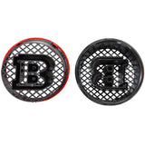 185mm Mercedes Benz Brabus ABS Car Front Grille Emblem Badge