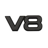 Car Trunk Emblem Sticker for Toyota V8 Aygo CHR Auris Rav4 Yaris Corolla Auto Badge Whole Body Decal Exterior Accessories