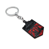 Jeep Mountain 4X4 Logo Metal Car Key Rings Keychain Pendant