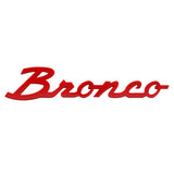 Ford Bronco Logo ABS Car Rear Sticker Auto Body Emblem Badge Decal