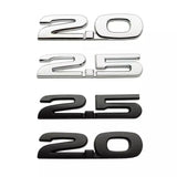 Mazda 2.0 2.5 Metal Car Rear Sticker Decal Auto Trunk Emblem Badge