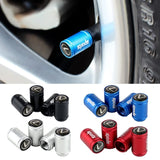 4pcs/set Lexus Logo Sport Matte Car Air Valve Stem Caps Auto Tyre Valve Covers
