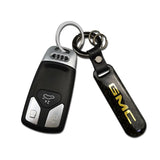 GMC Carbon Fiber Car Logo Keychain Keyring