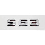 Mercedes Benz S55 S63 S200 S220 S250 S260 S300 S320 S350 Car Rear Stickers Decal