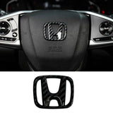 50*40MM ABS Car Steering Wheel Center Emblem Sticker for Honda