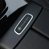 3pcs Aluminum Alloy Mercedes Benz Car Stickers Decal