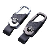 Audi Logo PU Leather Car Keyring Keychain