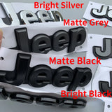 Jeep Logo ABS Car Rear Sticker Decal Letters Trunk Emblem Badge