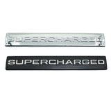 Land Rover Supercharged ABS Car Rear Sticker Decal Emblem Badge
